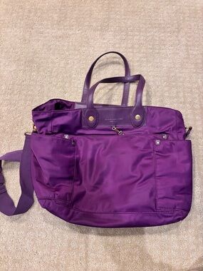 Marc By Marc Jacobs Purple Nylon Tote with Shoulder Strap